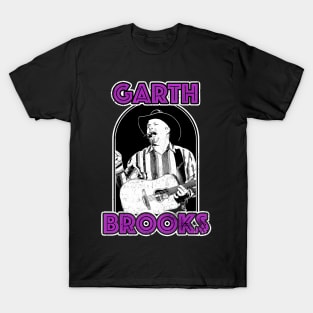 Purple garth T-Shirt